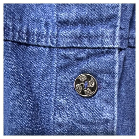 Vintage Tabi International Jean shirt ladies‎ size 12 embroidery - Picture 4 of 5
